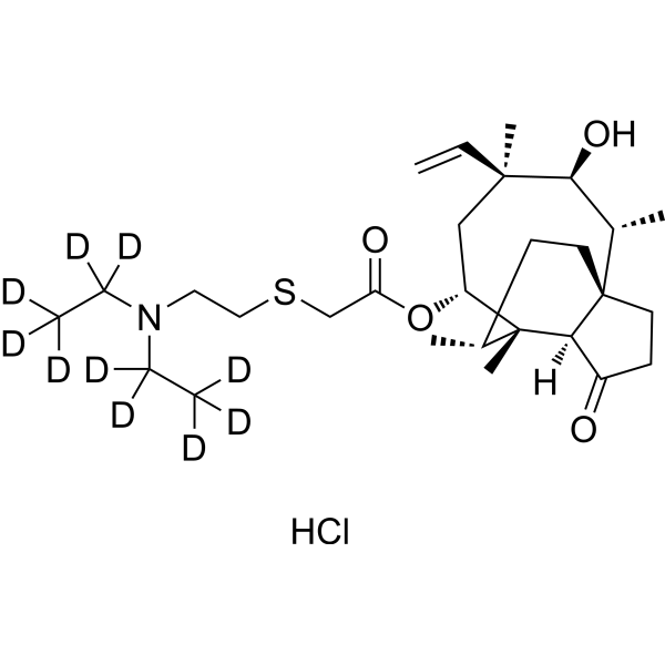 Tiamulin-d10-1 hydrochloride 2750534-93-9